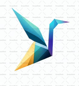 Abstrakter Origami